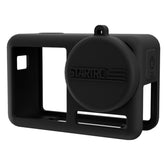 Estuche de silicona a prueba de golpes con tapa de lente y correa para DJI OSMO Action 4/3 STARTRC